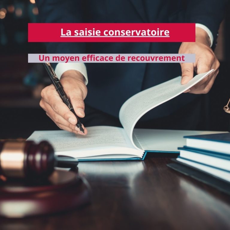 saisie conservatoire