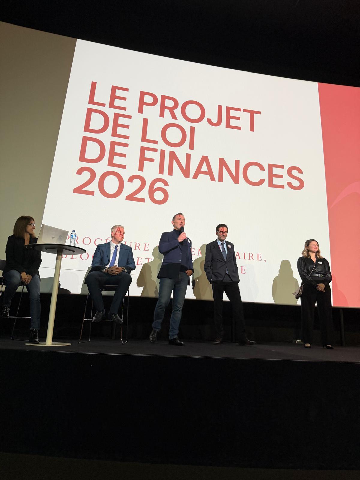 Soirée de rentrée 2026 : conférence sur les lois de finances et temps d’échanges avec nos clients Soirée de rentrée